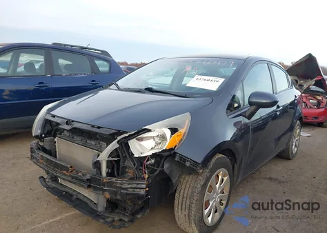 2013 Kia Rio Ex z USA, uszkodzony, nr VIN KNADN4A31D6160598